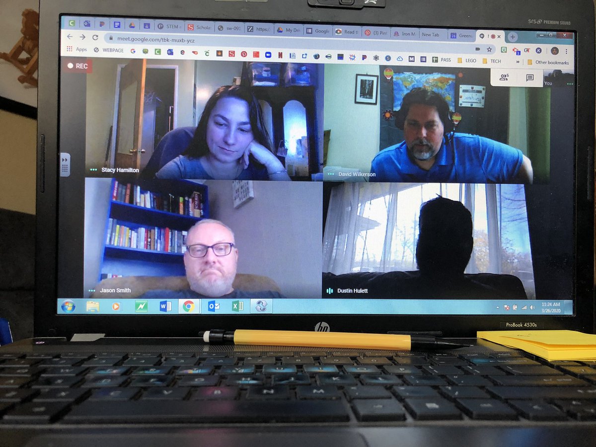 Kristina172513's tweet photo. Science PLC week 2 (didn’t grab a screenshot for week 1 🤦🏻♀️) talking through tech issues and making sure our kids are getting our best. #TogetherKy #TogetherGC #GCMusketeerMindset https://t.co/P9vzXB1v0j