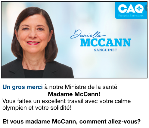 Pierre_leprof's tweet photo. Bon! Je lance ceci! Je suis tanné qu'elle passe sous le radar. Elle fait un travail exceptionnel. Alors on partage sans retenue. 
#polqc @francoislegault @ArrudaHoracio @MinistreMcCann 
@alexandre_gagne https://t.co/wgTSyA718k