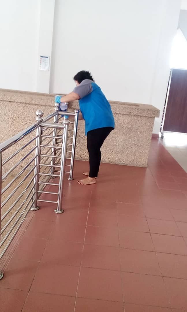 Keeping <a href="/UoNMalaysia/">University of Nottingham Malaysia</a> clean and secure is still important, even when the Restricted Movement Order is in operation. We are very grateful that they are making the campus safe and secure for the students that live there.