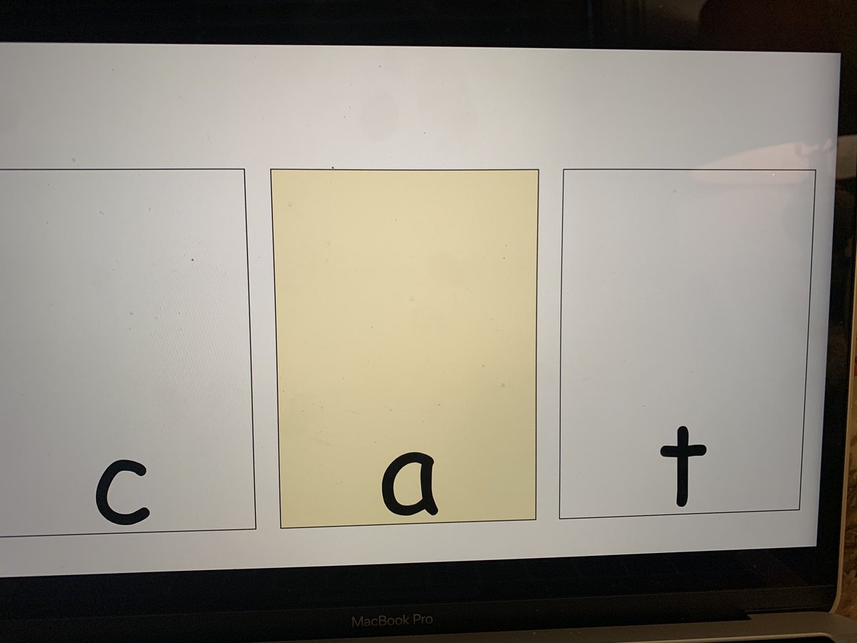 SBISDDyslexia's tweet photo. OG blending board going virtual! @IMSEOG @SBISD #everychild #collaborativespirit #SBISDDyslexia https://t.co/FtNYSl7Lb6