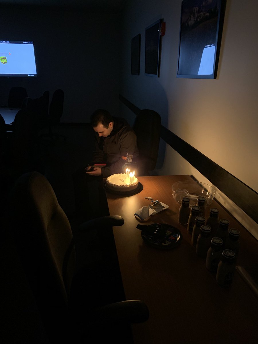⁦<a href="/UPS_TOMWA_T/">Port of Tacoma Twilight</a>⁩ ⁦⁦<a href="/NEHUBPEAK/">NE HUBs</a>⁩   TOMWA T Hub Sup Russ Nishikawa celebrating a birthday in a socially responsible way.  Happy Birthday
