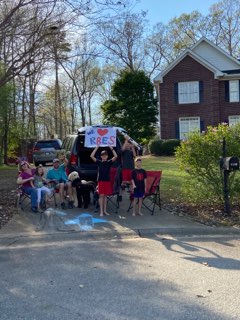 RBESRockets's tweet photo. We felt your love today! We miss you very much, and just a few seconds of seeing our RBES family was amazing! Thank you for your love, patience, &amp; understanding as we figured out routes and roads!  We are grateful for our transportation department...we couldn't do your job! https://t.co/Q8nqwDe8OA
