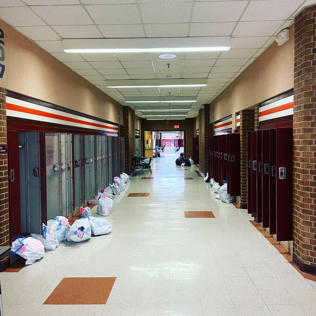 ap_hutchison's tweet photo. Dear @WBMS5 7th Graders, I miss you. Your behavior certainly kept me on my toes as a 1st year administrator! I can’t believe you’ll be the top dogs the next time I see most of you!
P.S. We’re going to work on the locker situation next year! #organization101 https://t.co/8ADbygWjmC