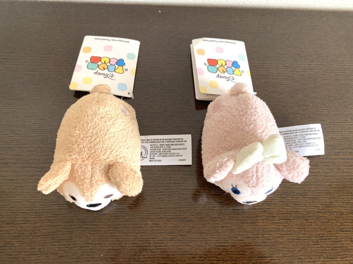 あい お譲り専用垢 ダフメイ推し お譲りします サイズ 約9cm 香港限定のツムツムぬいぐるみです 購入後 袋に入れたまま自宅保管をしていました タグも付 ダッフィー側のタグが袋の印刷移りがあります 1体900円でお譲りします ダッフィー