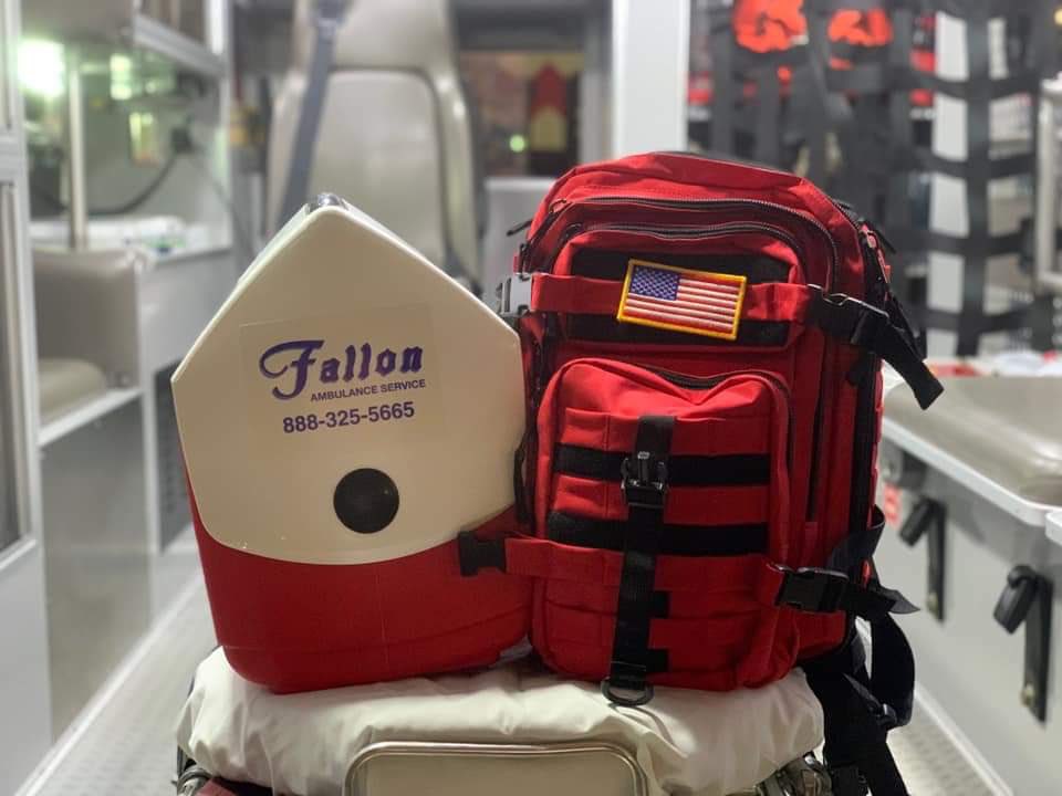 FallonAmb's tweet photo. Our inaugural day of home testing is complete. Our Paramedics were able to head into the homes of patients and provide testing. This program is less stressful for the patients and keeps them from heading out and impacting the already busy hospitals. https://t.co/NvGOWA366y https://t.co/2VmH7XrW87