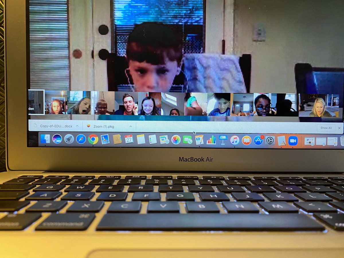 Jrumpthe2nd's tweet photo. It made my teacher ❤️so happy to see these awesome faces this morning!!! We had a digital morning meeting with 13 of our Amazing students!!! Can’t wait to do it again on Tuesday!🥰@MeanMrMeehan #readingelementary #allinthistogether https://t.co/lGrRWCE5EY