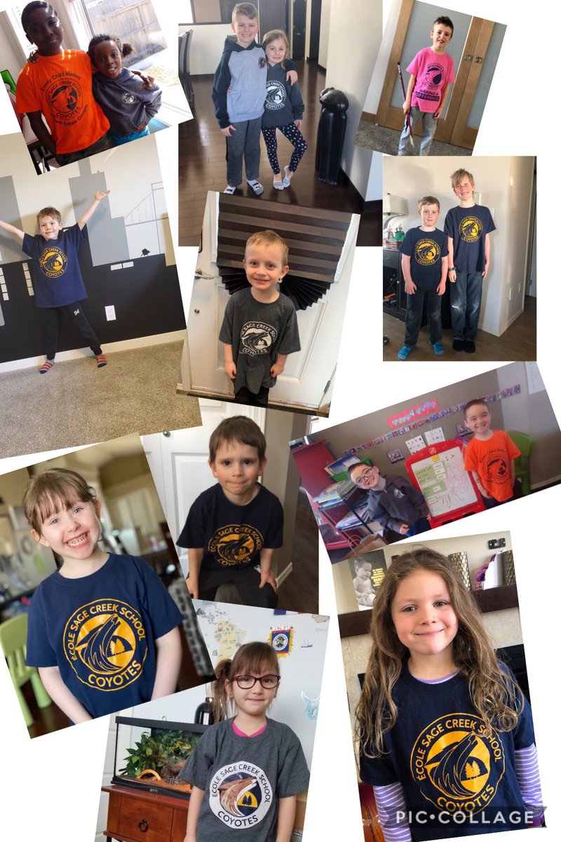 mme_randi's tweet photo. Wishing everyone a restful Spring Break! #SageCreekLRSD #coyotewearfriday #ESCSbelonging @SageCreekLRSD https://t.co/BVLEs4kEHS