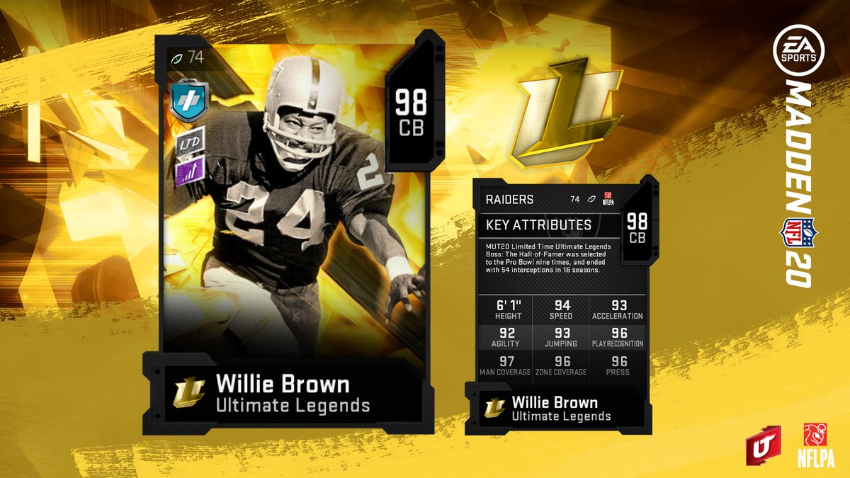 GameSpot_Sports's tweet photo. Here are tomorrow's @EASPORTS_MUT Ultimate Legends!

FOLLOW and RT for a chance to win your choice of these players along with a Combine Denzel Ward!

Friday Night Football is live!

✅ Twitch Drops
✅ Tons of MUT Giveaways
✅ @denzelward 

Tune in!
👉 https://t.co/oekcK0CwLb https://t.co/J9rePnWzqa