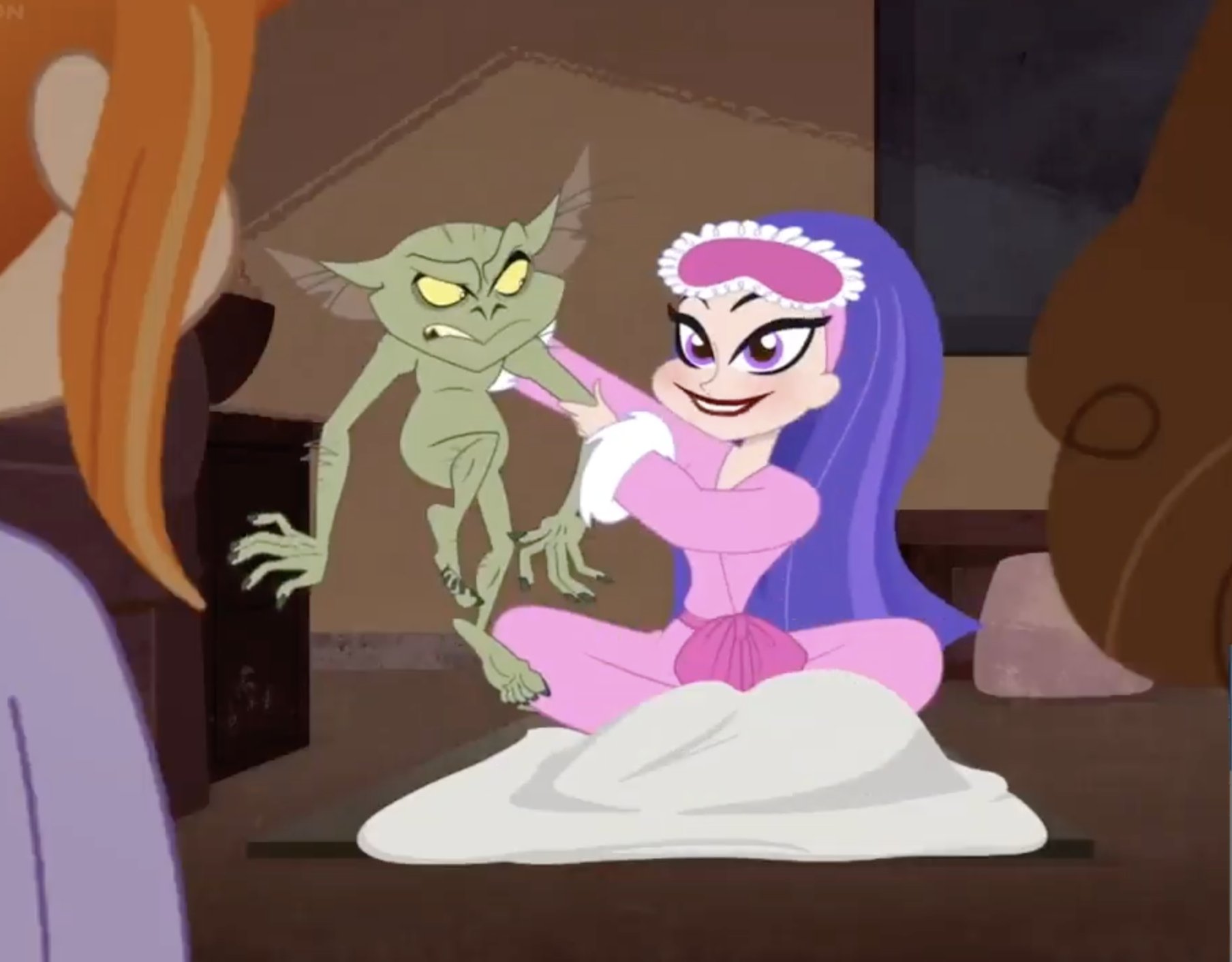 Paul Dini on X Coolness. This weekend on DCSuperHeroGirls Zatanna s nightmarish enemy Fuseli created by me and Stephane Roux pops in to disturb the dreams of Zee and her pals. He looks great