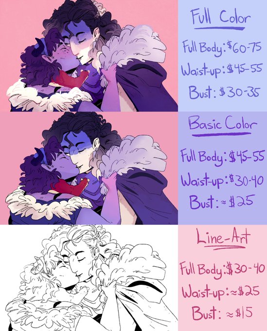 Hey y'all my commissions are back open! You can find more info over at my Tumblr : https://t.co/8XNUzOe9CA 