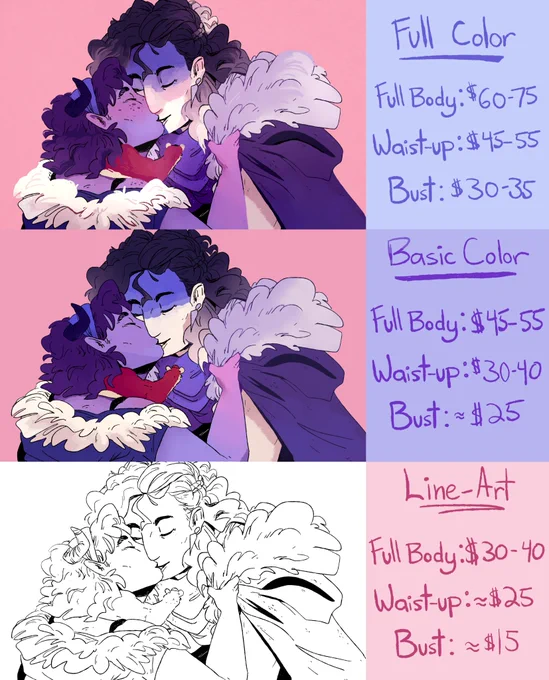 Hey y'all my commissions are back open! You can find more info over at my Tumblr : https://t.co/8XNUzOe9CA 