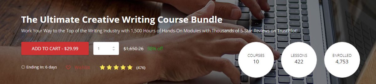 Ok #WritersCommunity! I got my hands on $1650 course TODAY!! Paid $30
Click Here>> store.nypost.com/?rid=8609371
Most if not all of their store is 95%+ off for a few more days. IT, writing, SEO, GO NOW!
#authors #indieauthors #IndieArtists #writerslife #onlinelearning #COVID2019