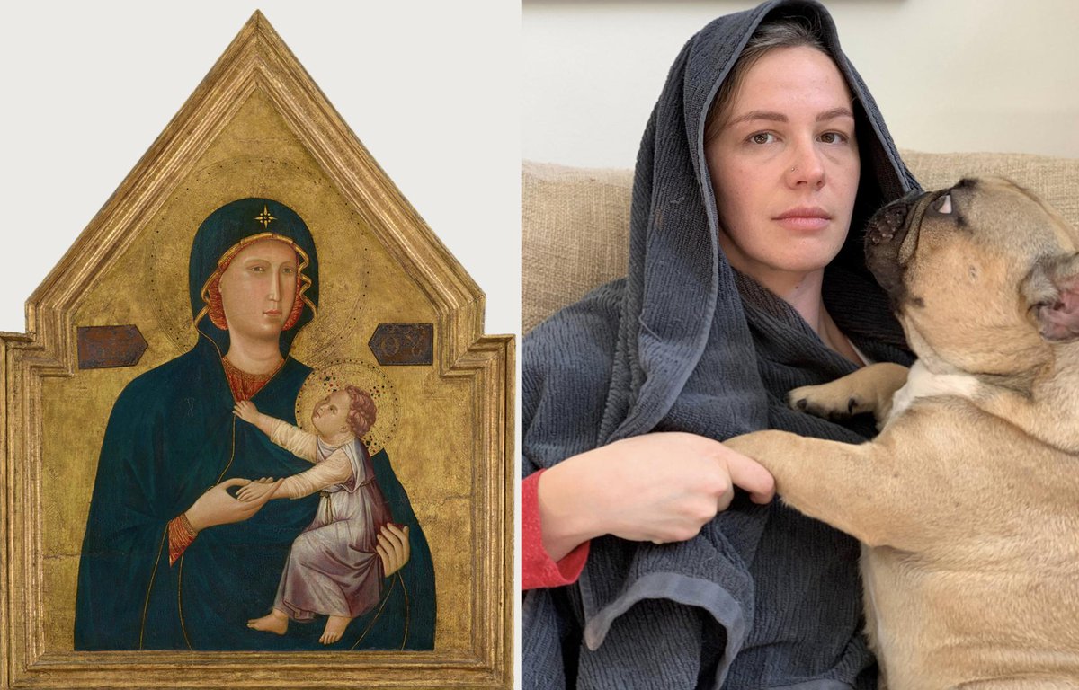 Museum challenges people in self-quarantine to recreate favorite works of art with objects at home yhoo.it/3bzYXjl