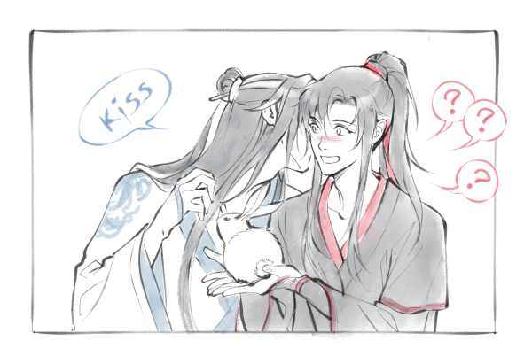 Don't have time for full colored. But I wanted to draw them again ✨

#MDZS #魔道祖师 #마도조사 #MoDaoZuShi #Mxtx #TheUntamed #WangXian 