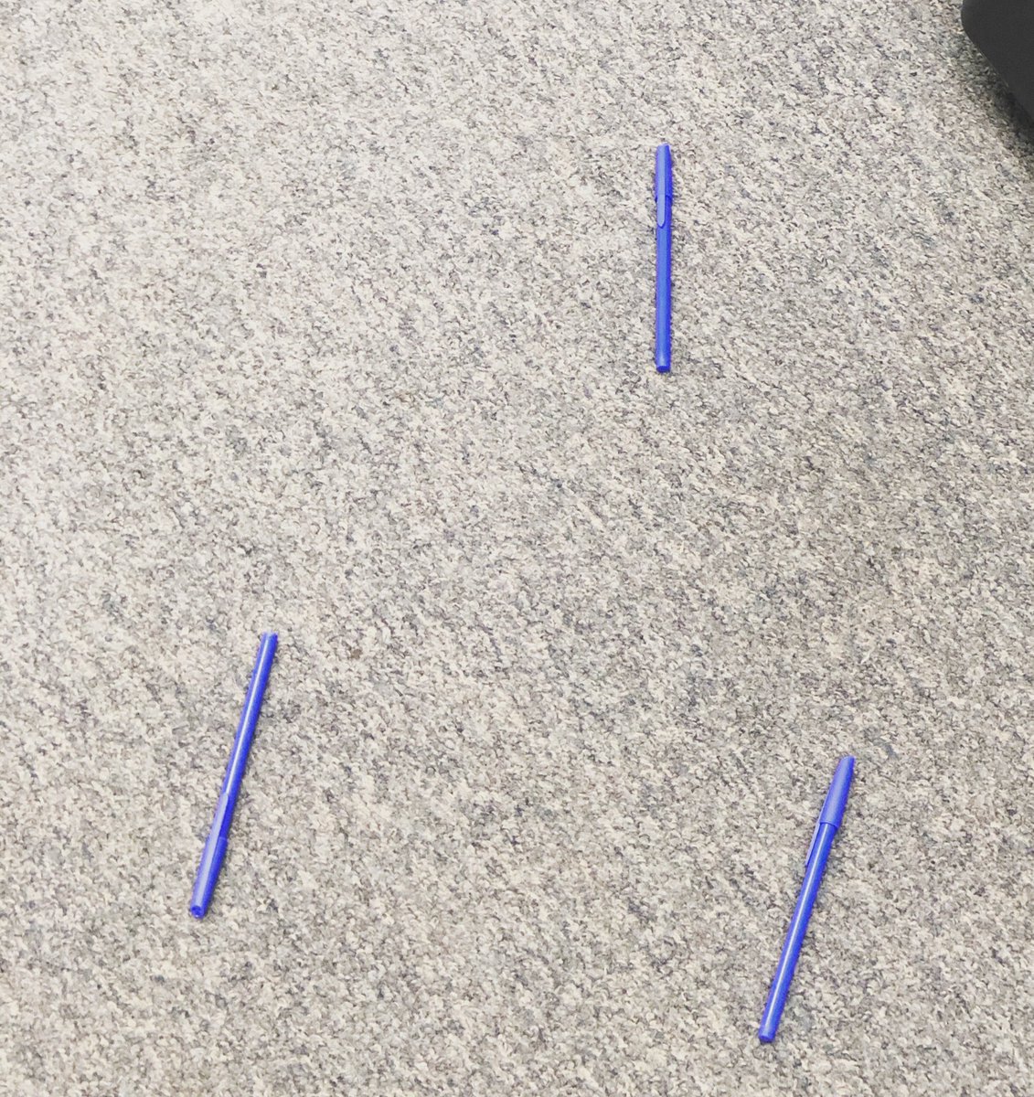 milesfromme's tweet photo. Pen Quarantine. Pens go there when they fail to keep 6 ft social distance from human hands. #penquarantee https://t.co/C8yYBOzg01