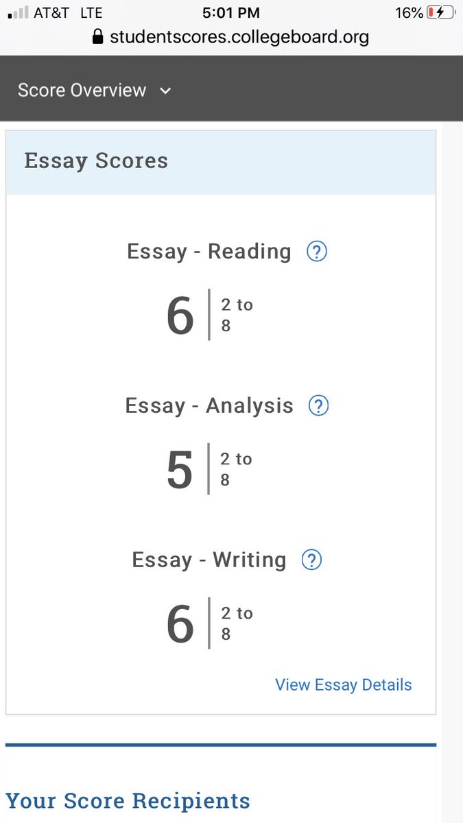 EnneyRyan's tweet image. Just got my SAT score back and I’m proud to say I can add a 1430 SAT and a 31 ACT to my academic resumé.