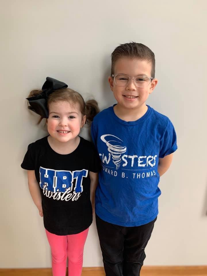 It was a virtual Spirit Day today! 💙🤍🌪#central301