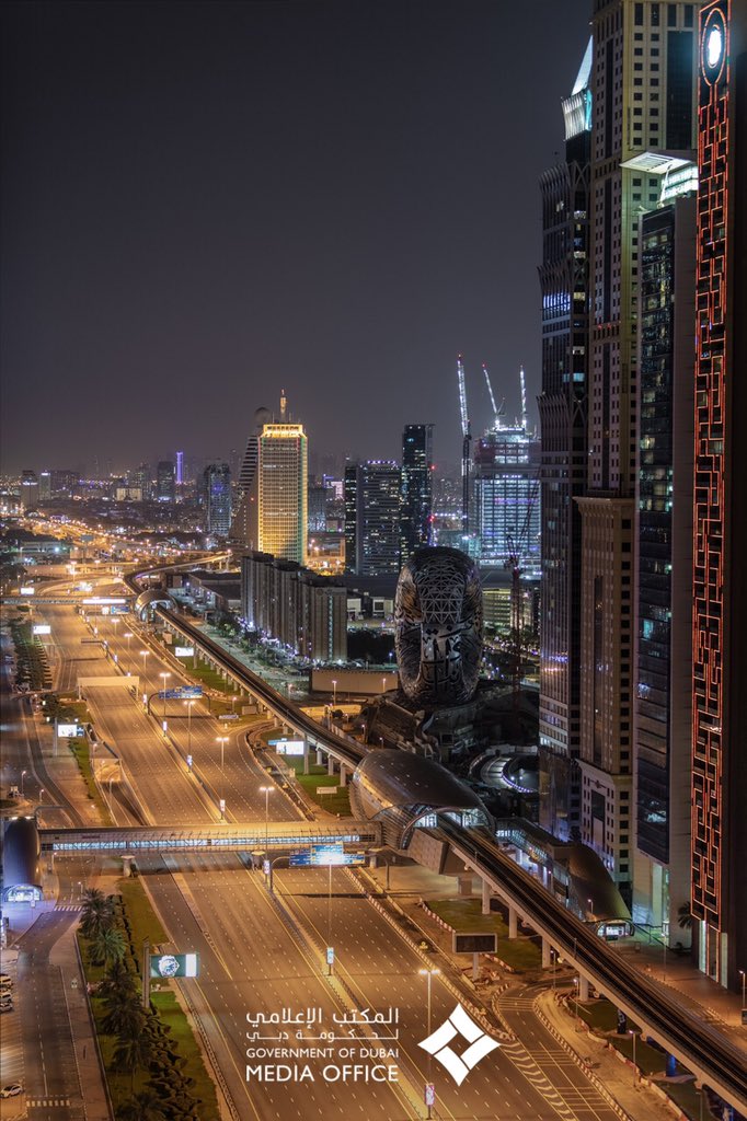 DXBMediaOffice's tweet photo. #Dubai thanks you for staying home. #StayHome https://t.co/C1f4lnbyq9