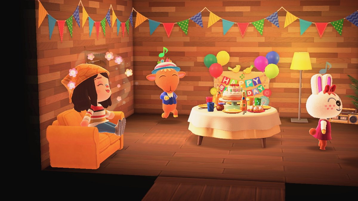 trufflekey's tweet photo. Billy's birthday was yesterday! Happy Birthday to the GOAT. (get it... because he's a goat) #AnimalCrossing #ACNH #NintendoSwitch #CocoKey https://t.co/ubVQUJOMvu