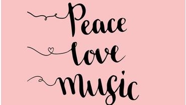 All we need is: Peace, Love &amp; Music 🎶 #GirlOnWax