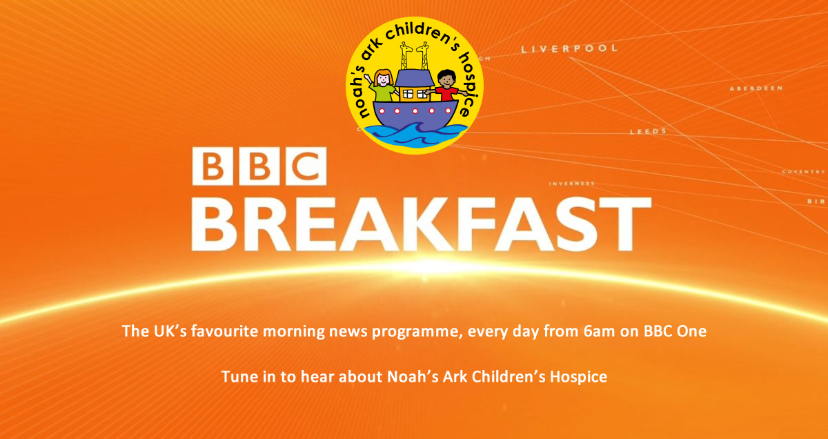 NoahsArkHospice's tweet photo. Tune in to @BBCBreakfast tomorrow to hear about Noah's Ark Children's Hospice. What's it like to have to balance looking after a seriously unwell child and a disabled sibling right now? Find out how the care we provide is so vital. #BBCBreakfast #hospicecare #Coronavius https://t.co/vmBG1KSumh