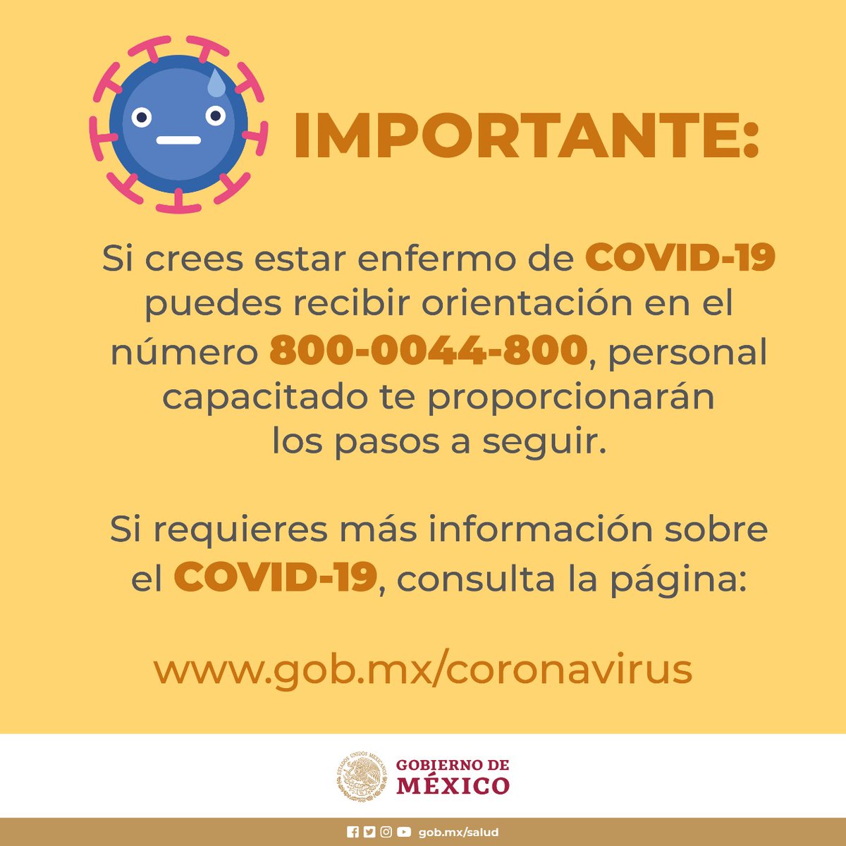 CAPUFE's tweet photo. Si requieres más información sobre el COVID-19 visita https://t.co/Da0iBAbsXf https://t.co/gC34ANLvOr