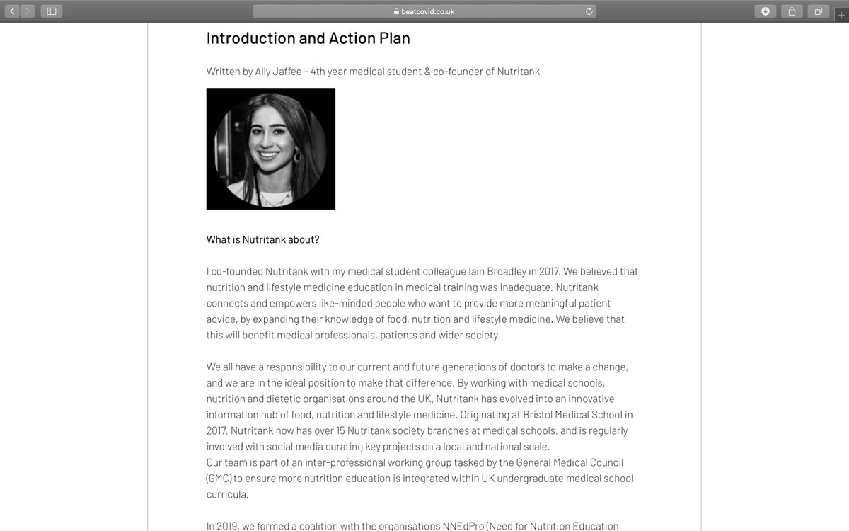 beat_covid's tweet photo. Have a read of @nutritank_info’s introduction and see what amazing work they’re doing to help with Covid-19! 🙌🏽

This and more available at https://t.co/M8D0IP4b4z!

#beatcovid #covid19 https://t.co/ncHeX0YbwT