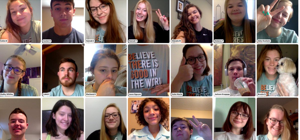 LPS_EIP's tweet photo. Seeing your faces and listening to you makes my day! Thank you for your honest reflection on online learning. So many successes! And your teachers will understand your struggles. Miss you all! #ShareTheGoodLPS #ThisIsEIP https://t.co/cX4yO4MaXr