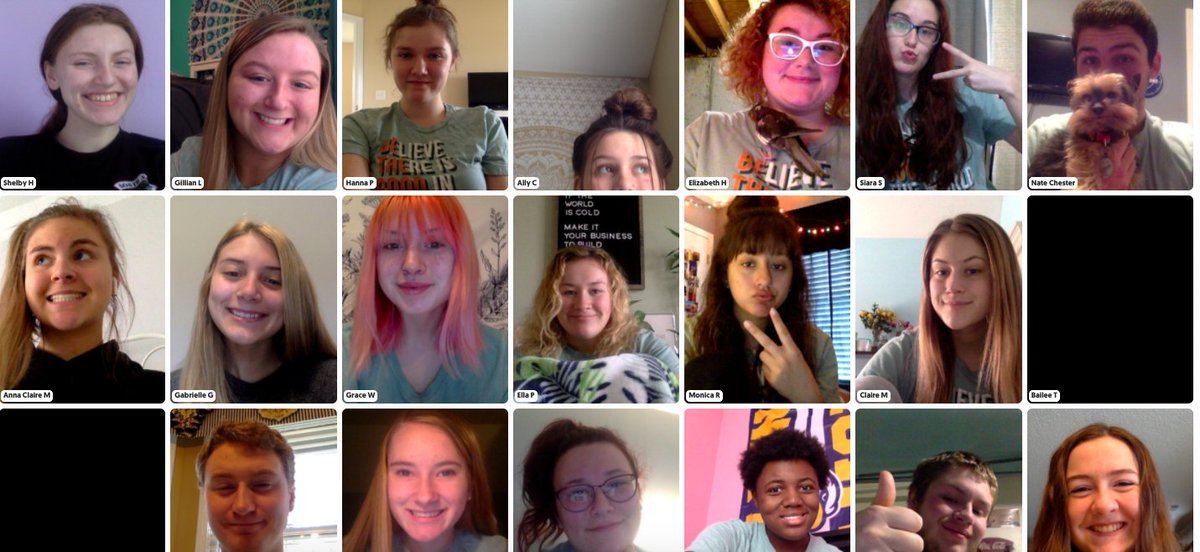 LPS_EIP's tweet photo. Seeing your faces and listening to you makes my day! Thank you for your honest reflection on online learning. So many successes! And your teachers will understand your struggles. Miss you all! #ShareTheGoodLPS #ThisIsEIP https://t.co/cX4yO4MaXr