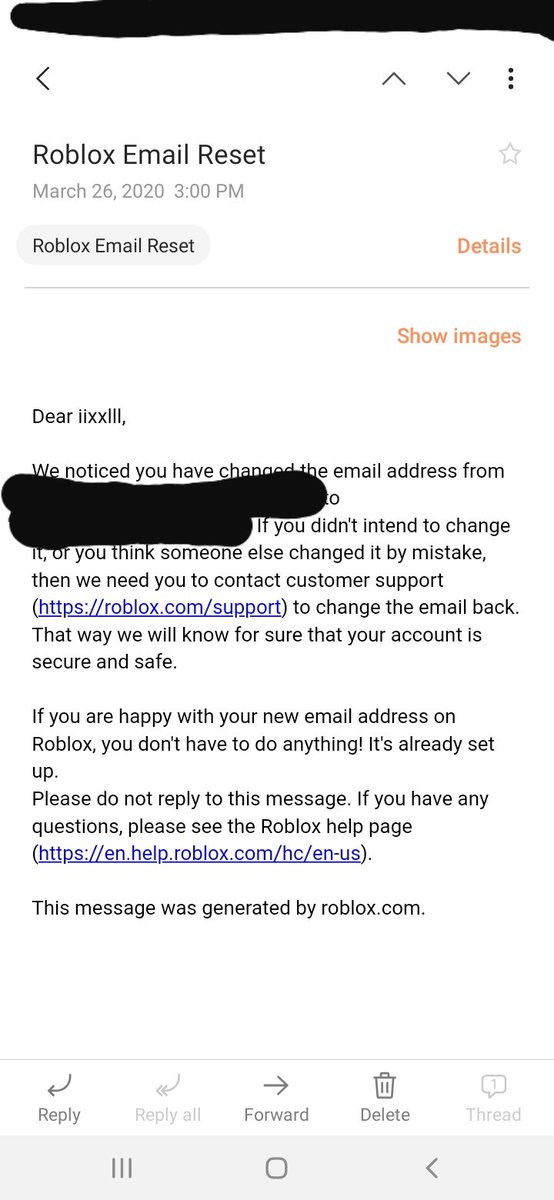 How To Get Your Account Back From Hackers On Roblox لم يسبق له