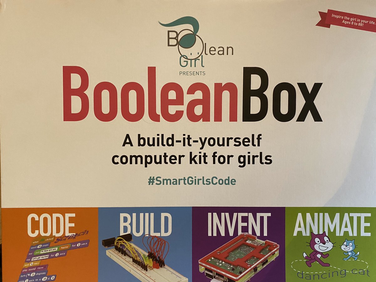 mdkolody's tweet photo. .@BooleanBox Enjoying putting together #booleangirl raspberry pi computer kit today with Jane; looking forward to trying some of the activities tomorrow @CSForIL @cs4allcps Trying to make the best of being stuck at home... https://t.co/N8BeYaSmOy