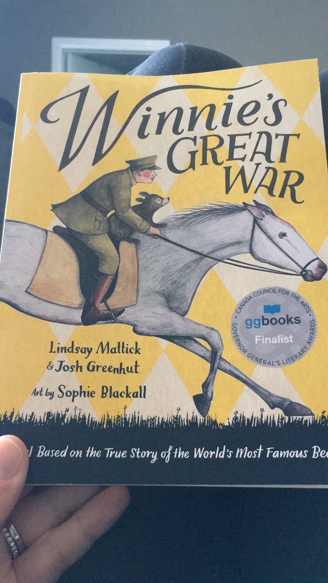 kaharris2023's tweet photo. Onto the next book for #SilverBirch Our family loves #findingwinnie @lindsaymattick @ForestofReading @PDSB_Libraries https://t.co/nEXuHcIQ6D