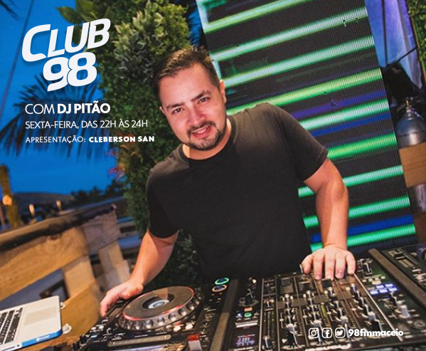 mixmaceiofm's tweet photo. A sua balada de sexta-feira é aqui na @98fmmaceio com as melhores tracks para você curtir e dançar em casa. Sintoniza 98,3 FM que o Club 98 toca as melhores músicas.
Apresentação: @cleberson_locutor
Mixagens:@claudiopitao
.
#98fmmaceio #club98 #dj #balada #eletronica https://t.co/AGBbqsW8D7