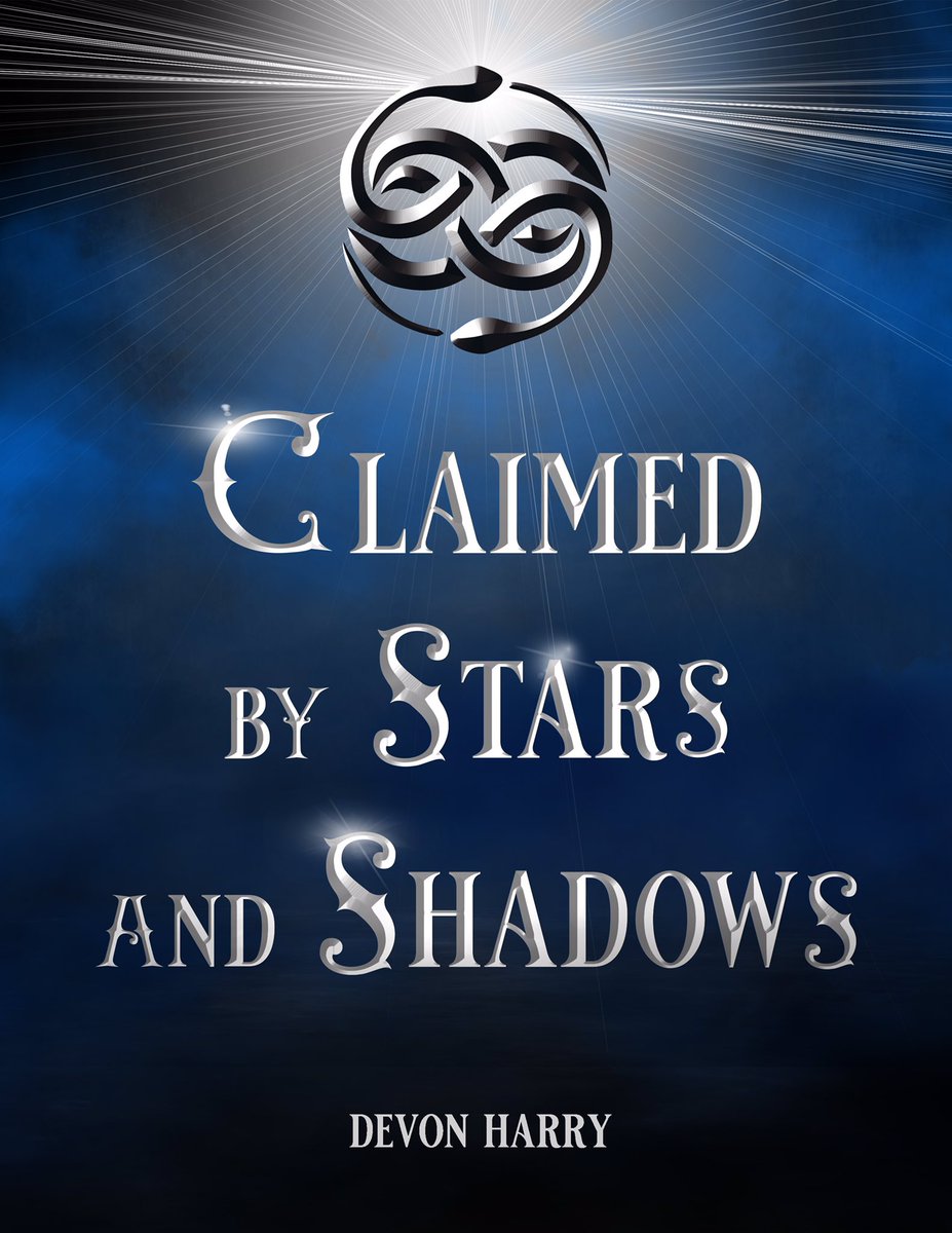 I’m on a roll this week Here is  @AuthorDevonH and her novel Claimed by Stars and Shadows #bookcoverdesign  #writingcommunity  #graphicdesign  #fantasy  #ya  #bookcover
