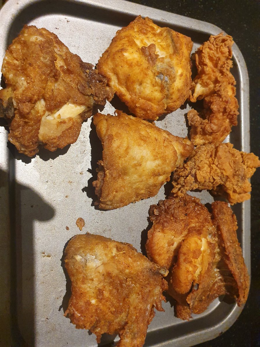 Laughed at me they did. You can't freeze <a href="/KFC_UKI/">KFC UK</a> they said. Look at me now! The only man in Britain currently eating KFC. Victory.