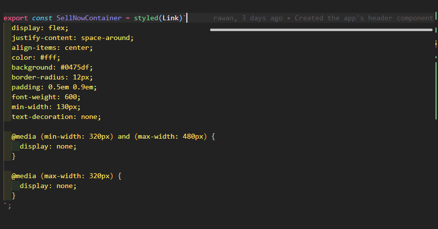 RawanAlrajabi's tweet photo. #ifyoudidnotknow there's a cool @code extension called GitLens
When you use it and click on any line of code it will show you who edited it and when
If you hover over it you'll get even more information like the exact time, and if the changes were committed or not and more 😍
#js https://t.co/Yj9YJNVecx