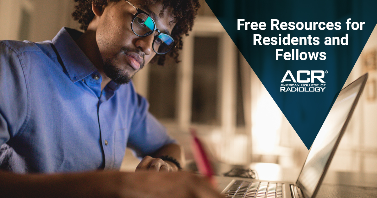 RadiologyACR's tweet photo. The ACR is here to support radiology residency programs with newly curated, FREE online Residency Training Resources https://t.co/hY9dKMxTVZ
βοΈ #ACRCPI e-books
βοΈ New #COVID19 #ACRCaseinPoint cases added weekly
βοΈ #Radiology Well-Being Curriculum
and more! https://t.co/vKFqekf6YQ