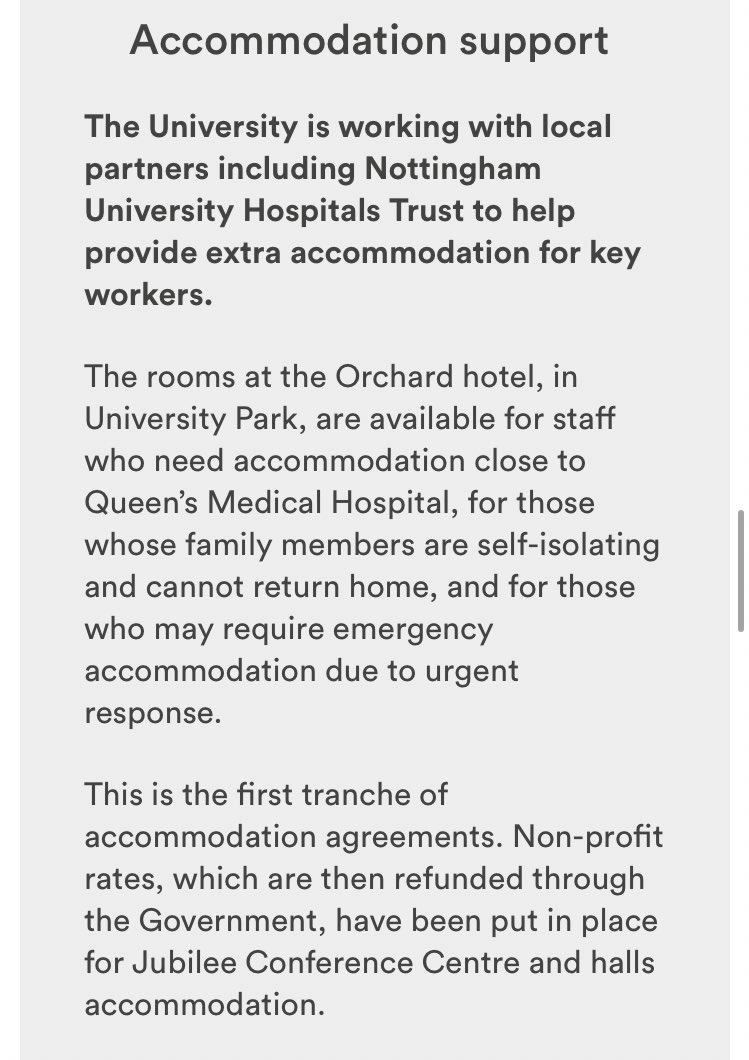 For the last 10 days colleagues at <a href="/UniofNottingham/">Uni of Nottingham #WeAreUoN</a> have been working on developing our approach to #unisupport 

Tonight we’ve launched web-pages to showcase some of this &amp; help our partners access the support we can give. 

More next week at #WeAreUoN 

nottingham.ac.uk/research/covid…