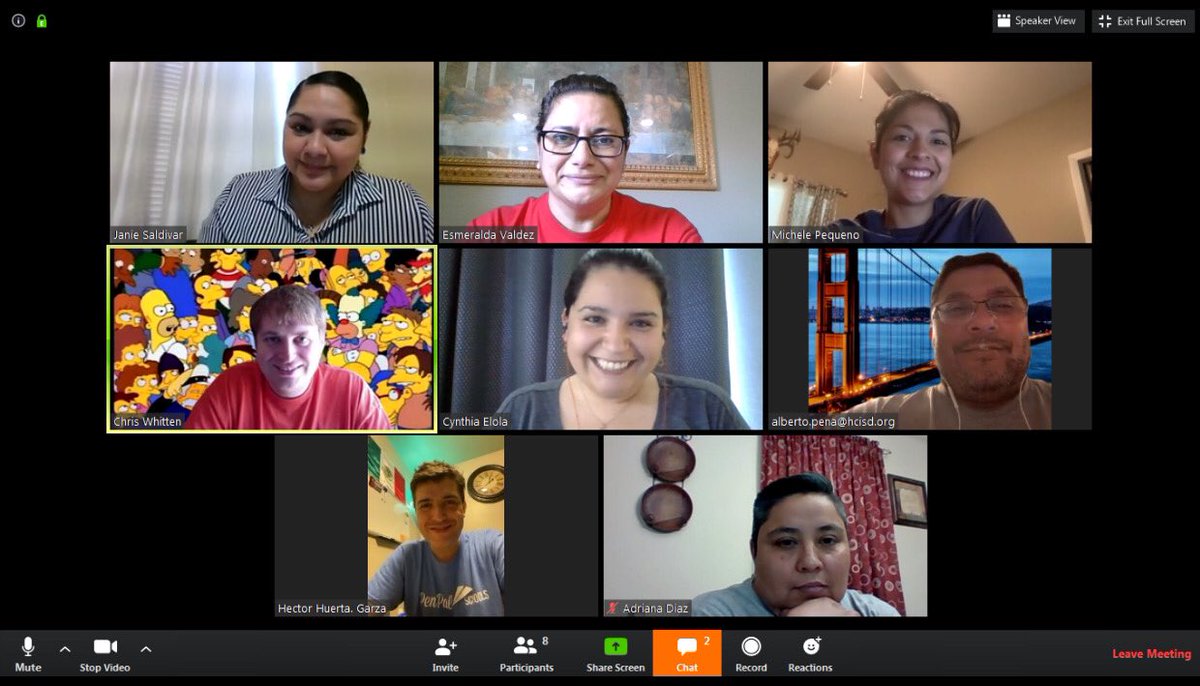 It was great to see our kids from @HcisdVernonMS on our first Zoom meeting together!! I would also like to say thank you to the Princeton team for all their help in our meeting today. <a href="/PequenoMichele/">Coach Pequeño</a> <a href="/mrs_elola/">Mrs. Elola</a> <a href="/MsEValdez/">Esmeralda Valdez</a> <a href="/RealMrWhitten/">Mr Whitten</a> #honoraryPrincetonTiger 😁🐅🐯#teamwork