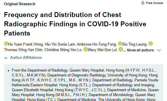RadiologyEditor's tweet photo. RADIOLOGY New #COVID19:  imaging centers respond to pandemic, more use of chest x-ray - severity peaking days 10-12 after symptom onset.  https://t.co/h25R2xENa7 #radiology @radiology_rsna https://t.co/SjV8Svzr3t