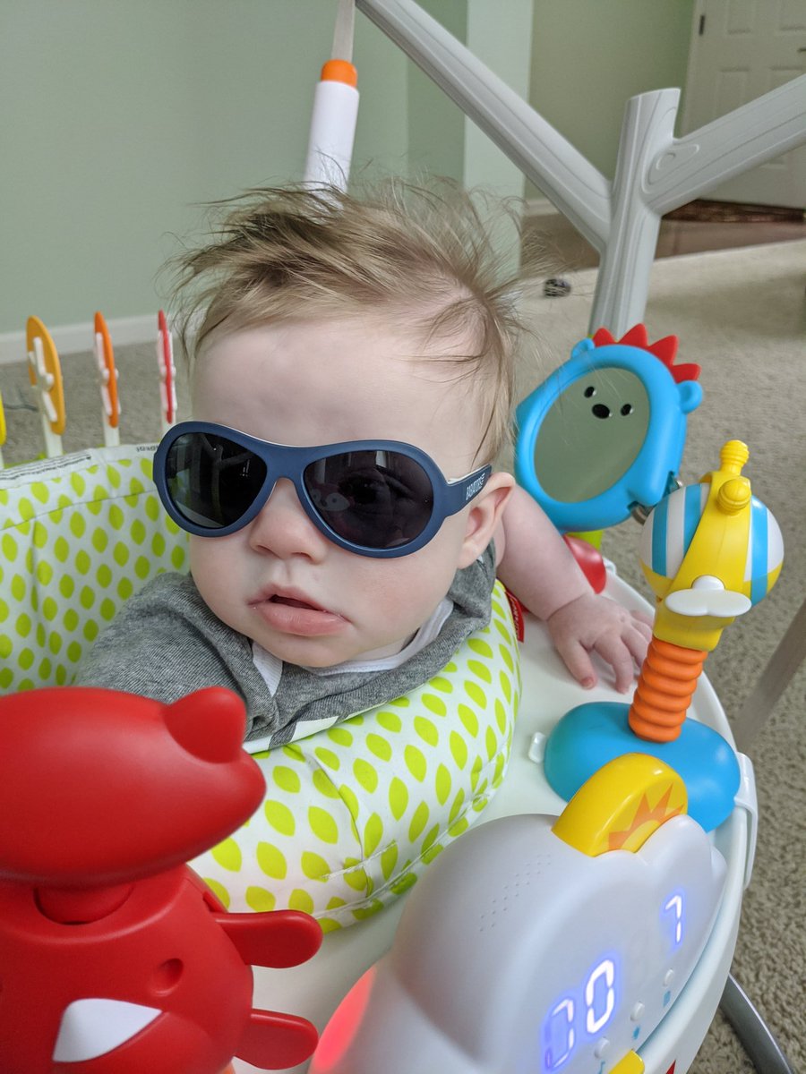 JennRudzena's tweet photo. One cool dude.  #babiators https://t.co/7lWDQpHvwX
