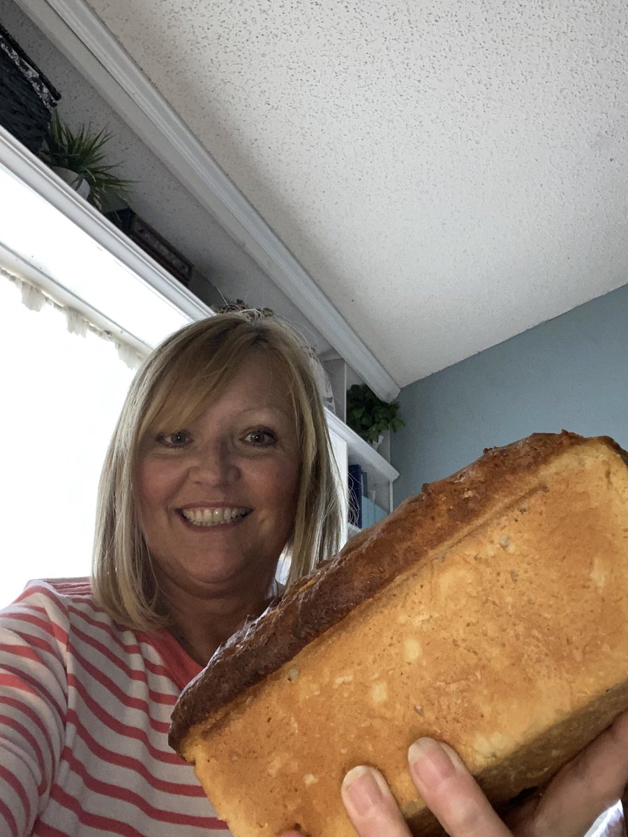 I have many talents, but I’m pretty proud of this loaf of bread I just made! #bakingbuff #VirtualSpiritWeek ⁦<a href="/SamuelClemensHS/">samuelclemenshs</a>⁩