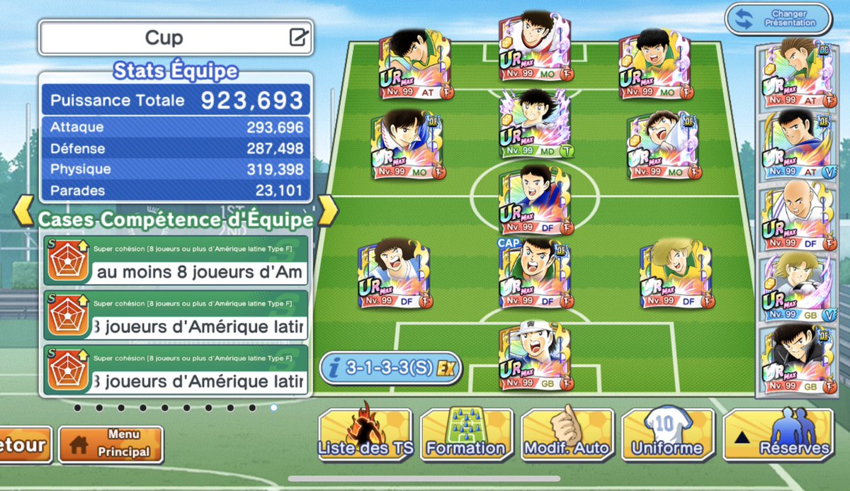 ZeroHeartCTDT's tweet photo. @Drummy97813167 Merci 🥳 voilà la team utilisée 👊
Clairement faut énormément de chance au matchmaking pour faire un top mais en plus j’avais la team pour 😁 https://t.co/5AZImIDLN7