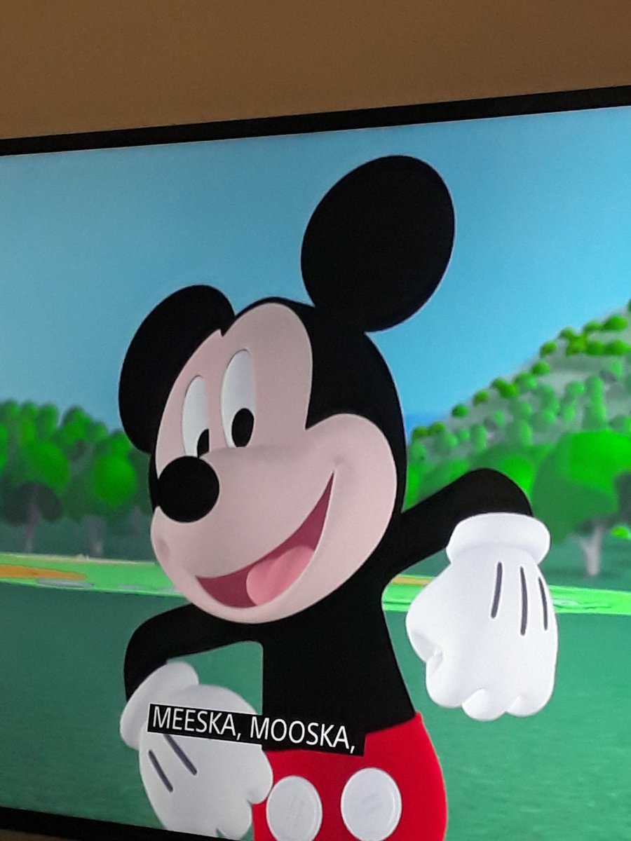 Merry Miloni On Twitter Meeska Mooska Mickey Mouse meeska mooska mickey mouse