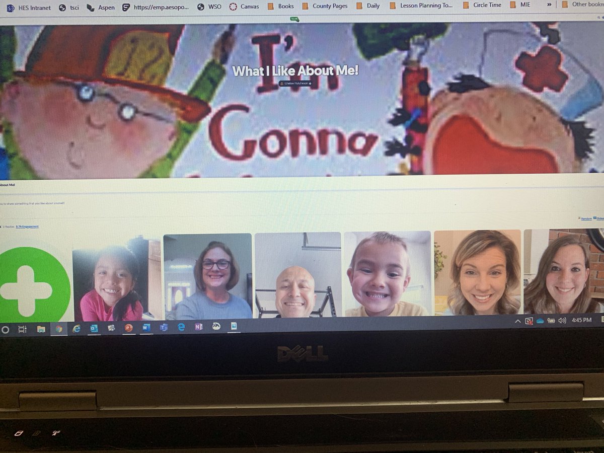 MrsWillisKinder's tweet photo. For International SEL day we listened to a story read by our amazing guidance counselor Mrs.Ferry and then ss and administration shared something they like about themselves on Flipgrid! #BeDoHaveGive @Hasty_Huskies @RodLarrotta @SandiHarrison22 @crichlady https://t.co/wlOhWgSwbF
