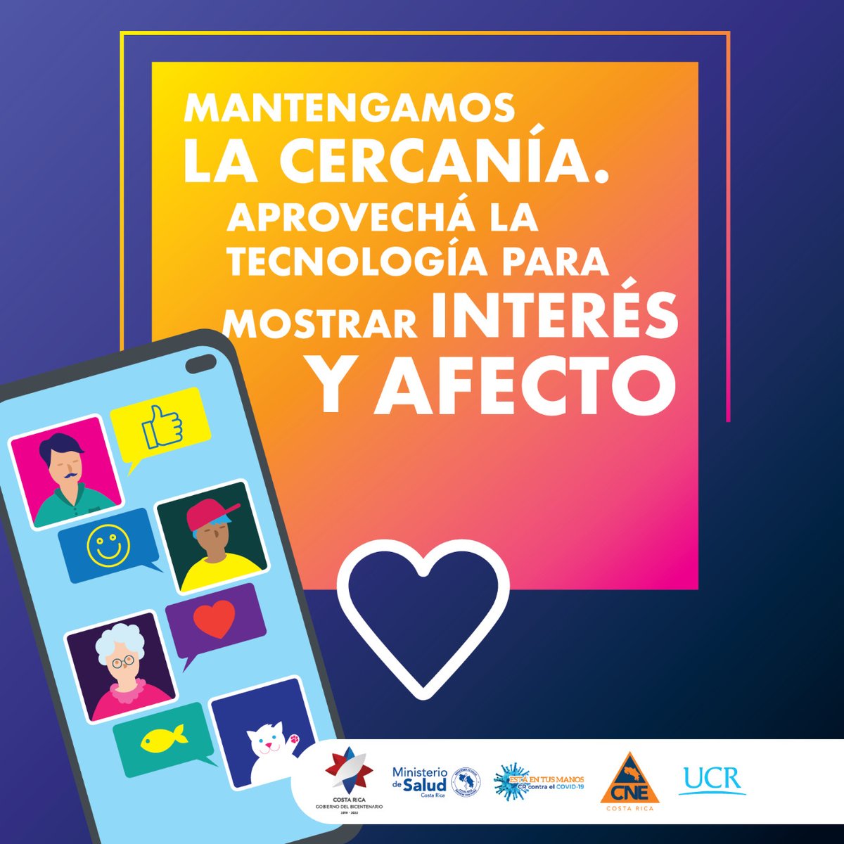 msaludcr's tweet photo. ¡Ya es hora de decir hola con muchos emojis! 👋😽🤩😘✌️🧟‍♀️🙋‍♂️🦖🌼☀️🌷
Llamen o escriban a esas personas que desde hace rato echan de menos. Es que estar en casa también es una oportunidad de hacer diferentes las cosas. https://t.co/AfFqll9xcN