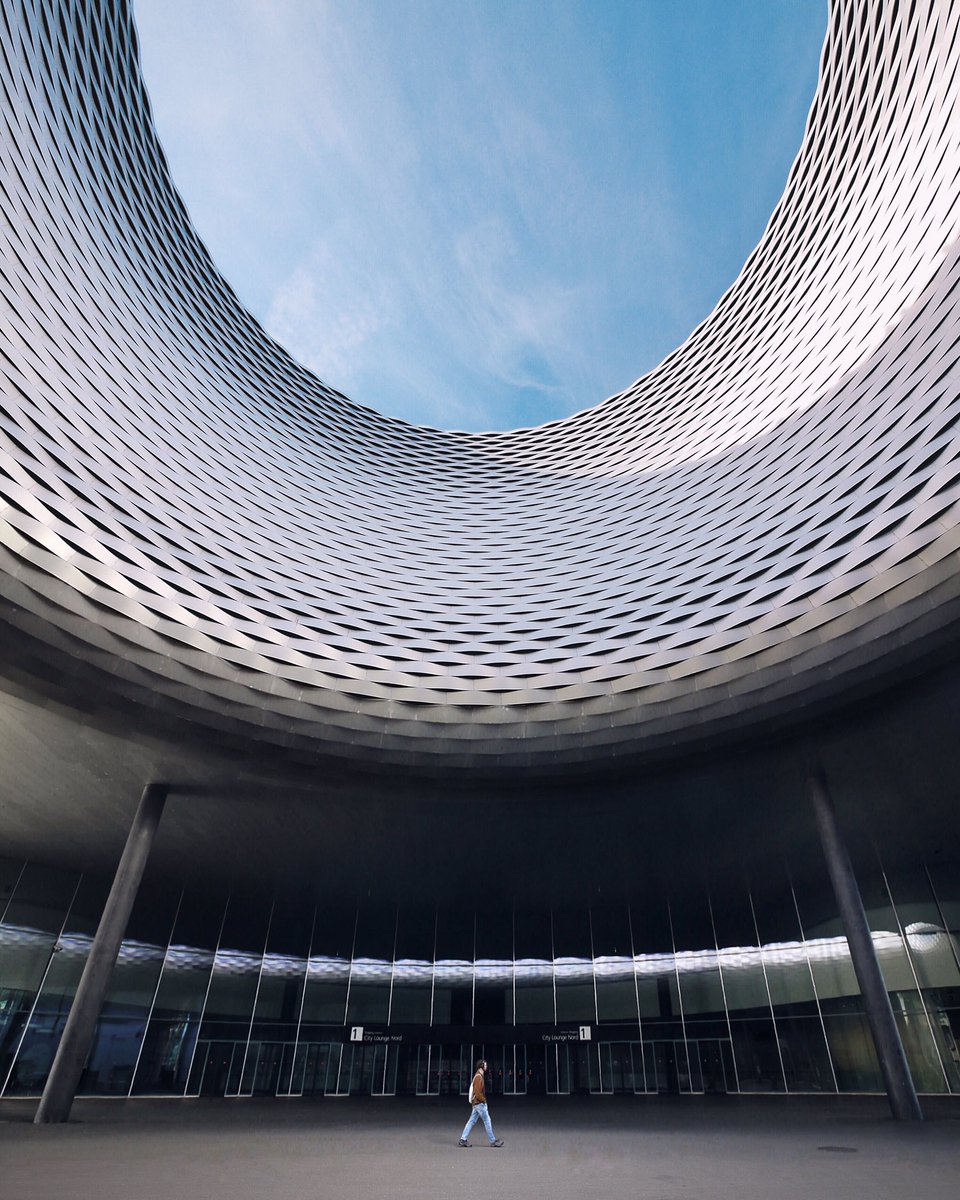 StoptheRoc's tweet photo. Messe Basel New Hall | Herzog &amp; de Meuron | 2010-13 | Basel w/ @baseltourism https://t.co/EuH9OfhedU