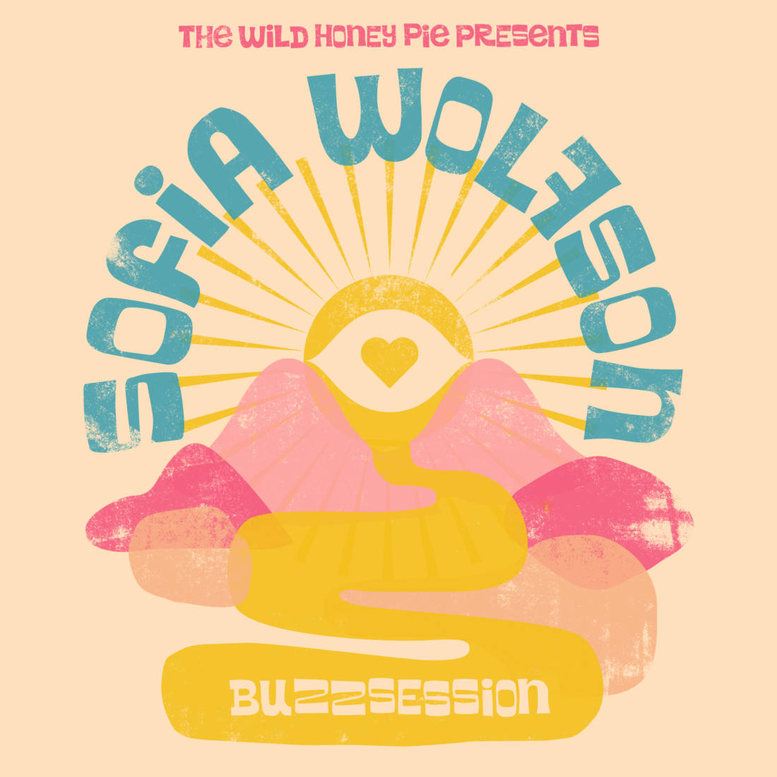thewildhoneypie's tweet photo. We're excited to announce our artist-produced “home video” #Buzzsessions! @sofia_wolfson will kick us off Monday with a couple videos recorded right in her parents' back yard. You can also help us raise money for @nokidhungry by donating to our virtual tip jar. Art by Mikey Lavi. https://t.co/sW5HTy460t