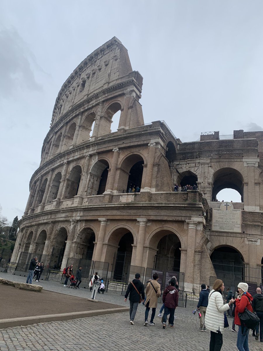 dinglehopperss's tweet photo. Well! On a side note! Some exciting updates! Right before the Covid virus panic broke out, around February, Liz and I were in Rome!! It was absolutely amazing! Hopefully our next trip is Disney - back to the savings jar! #rome https://t.co/nj8cZK0YlA