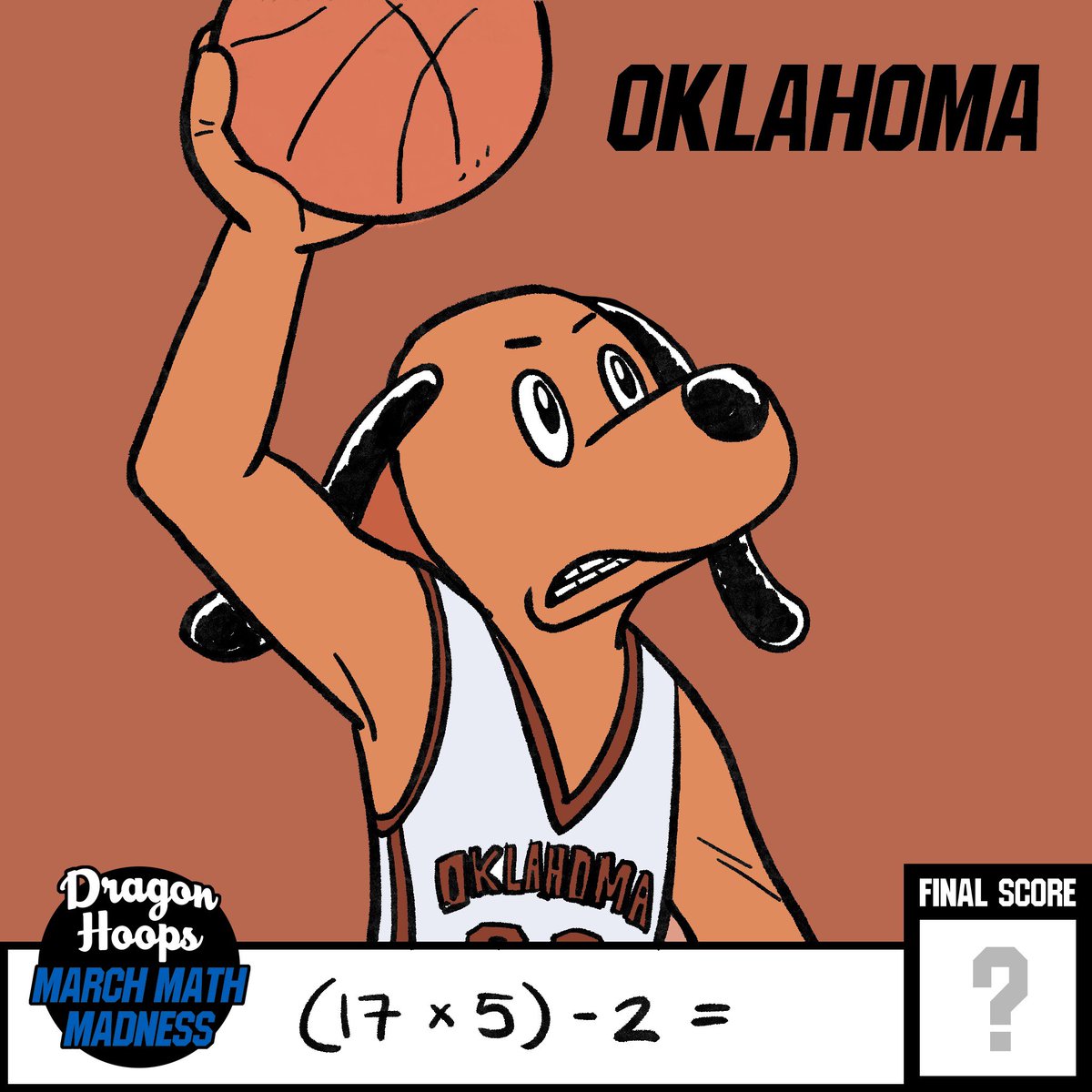 geneluenyang's tweet photo. March Madness was canceled so I’m hosting March MATH Madness! Today: Oklahoma vs. Oregon! https://t.co/wTBBENpZY9 https://t.co/2srfEK94ZB